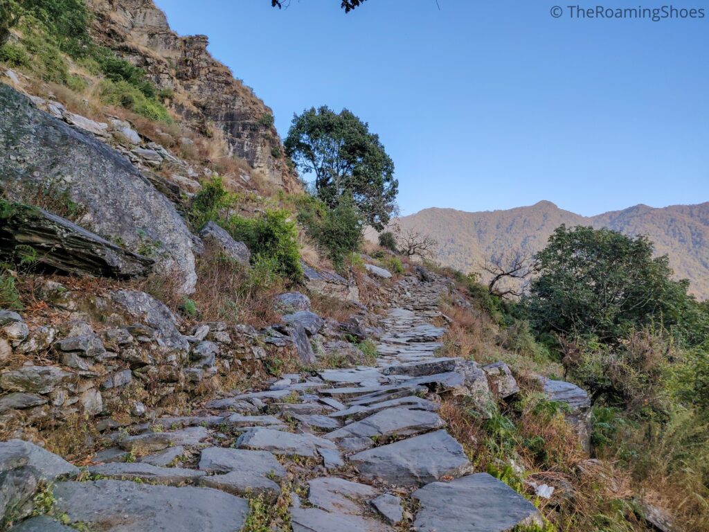 Ghandruk Village trek route