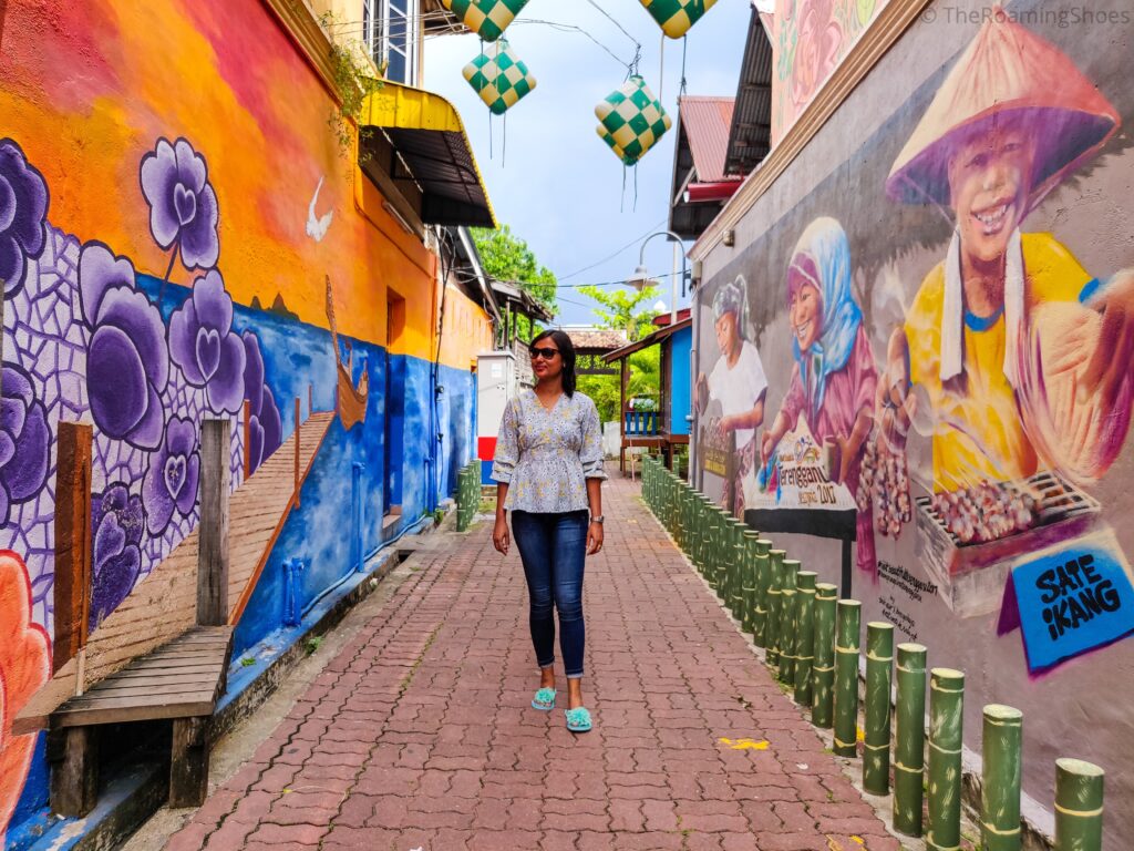 Painted lanes of Kuala Terengganu