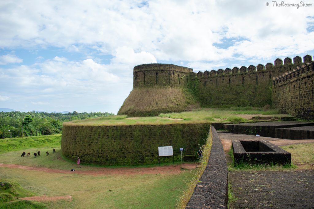 Side view of Mirjan Fort