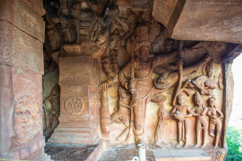 The fascinating carvings of cave temples, Badami